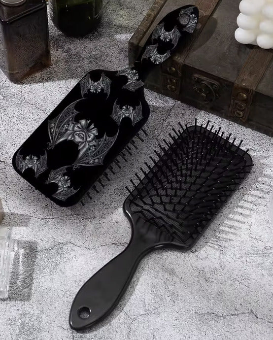 Laura's Handmade Goth Hairbrushes